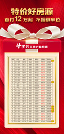 特价好房源微信海报