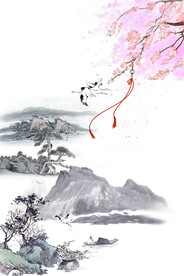 古风山水画