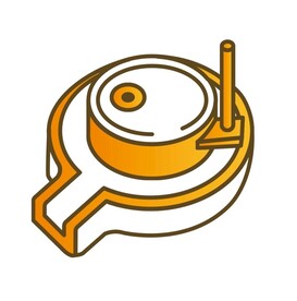 石磨 卡通 矢量 CDR