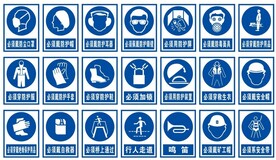 矢量安全标志大全