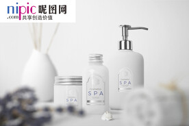 化妆品样机海报图片