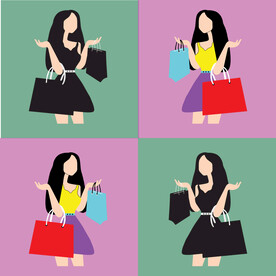 卡通美女