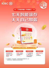 工商银行  7天智能存