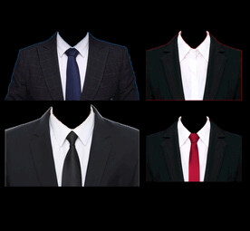 证件照衣服模板
