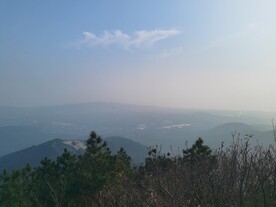 苏州西山缥缈峰远景