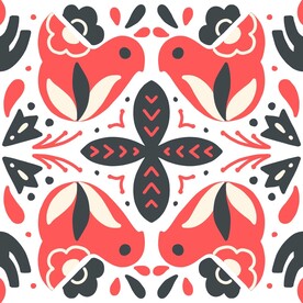 矢量花纹