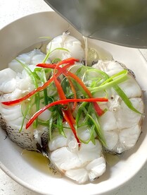 清蒸鳕鱼 