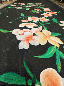 马路 彩绘