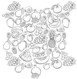 矢量水果