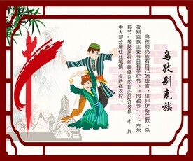 56个民族 乌孜别克族图片
