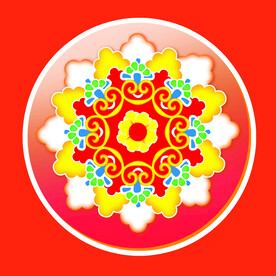 民族风花纹 古典花纹 