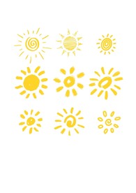 太阳插画