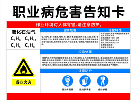 职业危害告知卡
