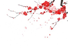 梅花矢量图