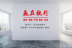 赢在执行文化墙