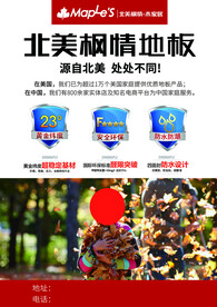 北美枫情地板