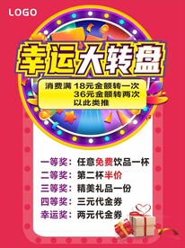抽奖活动转盘素材