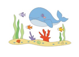 海底世界失量图