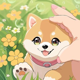卡通狗狗
