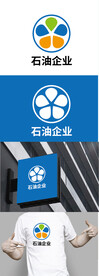 石油企业标识设计
