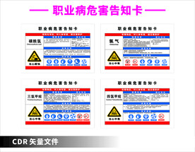 职业病危害告知卡