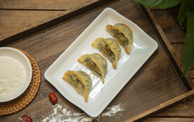 碧绿韭菜饺