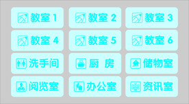 教室标识牌