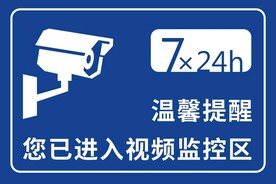 7x24小时监控标识