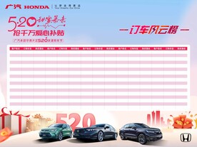 520 订车风云榜