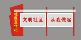 社区宣传栏