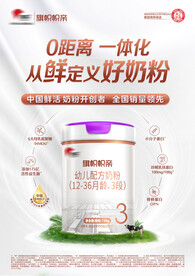 奶粉海报