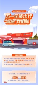 五一出行优惠长图