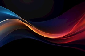 炫彩抽象科技线条背景