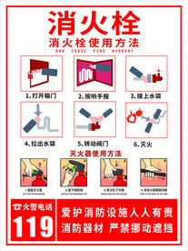 消火栓海报 