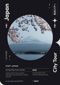 日系海报 