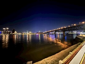 武汉长江大桥摄影照片夜景