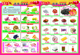 蔬菜水果生鲜肉类