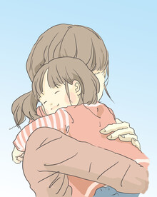  母女