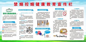 控烟 禁烟 健康教育宣传栏