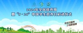 全民营养周背景