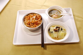 咸鱼肉片饭