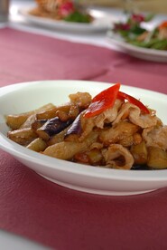 油焖茄子