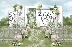 户外草坪婚礼