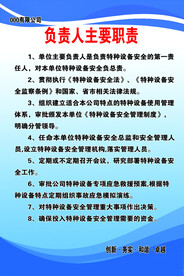 工厂制度牌安全员主要职责