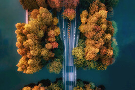 公路航拍