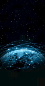 星球科技背景线元素科技光效