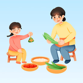  包粽子