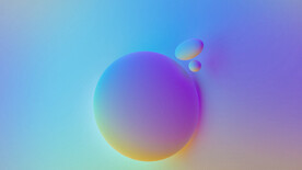 紫色抽象3d造型