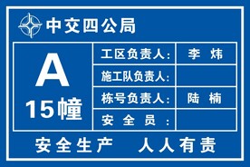 栋号牌
