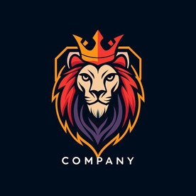 狮子头像logo